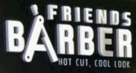 Friends Barber Logo